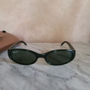 Ray-Ban Black Oval Sunglasses